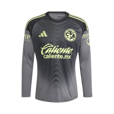 Pre-owned Adidas Originals Adidas Club America 25/26 Long Sleeve Goalkeeper Jersey 'grey Five' | Men's Size L In Gray
