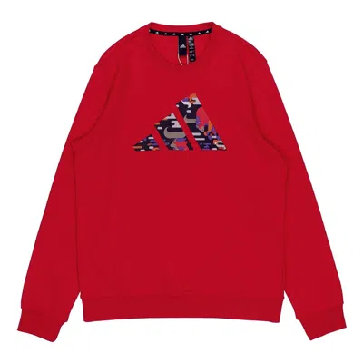 Adidas Originals Adidas Cny Graphic Logo Prints Sweatshirt Red