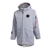 Adidas Originals Adidas Cny Jkt Jc Hoodie Jacket For Men Grey In Gray