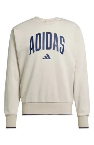 Adidas Originals Adidas Collegiate Sweatshirt In Neutral
