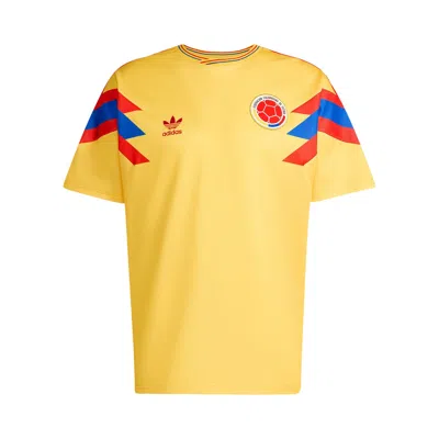 Pre-owned Adidas Originals Adidas Colombia Away Jersey 1990 'bold Gold' | Yellow | Men's Size Xl