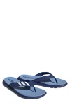 Adidas Originals Adidas Comfort Flip Flop In Victory Blue/white/blue