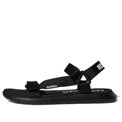 Adidas Originals Adidas Comfort Sandal 'black White' In Multi
