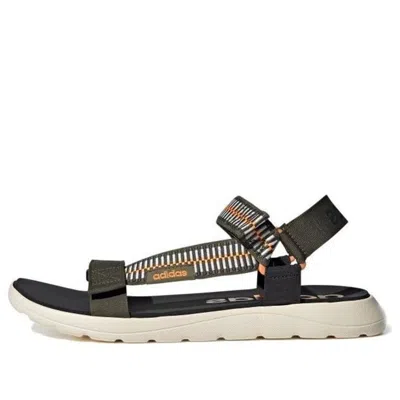 Adidas Originals Adidas Comfort Sandal 'focus Olive' In Green
