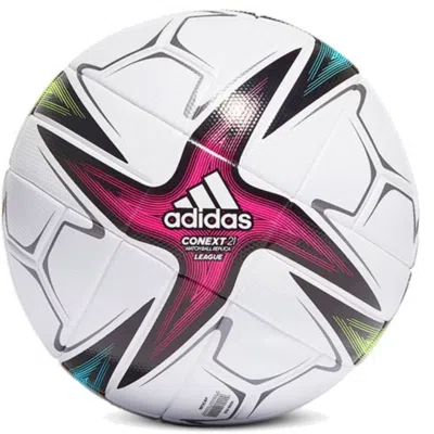 Adidas Originals Adidas Conext 21 League Ball 'white Red Green' In Multi