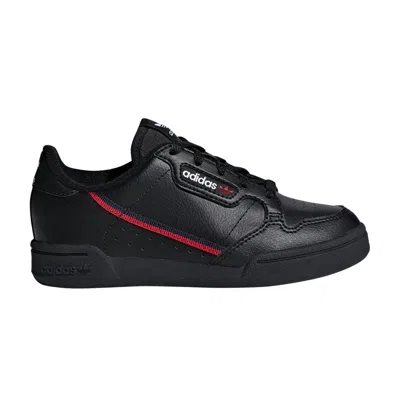 Pre-owned Adidas Originals Adidas Continental 80 J 'black Scarlet' | Kid's Size 3