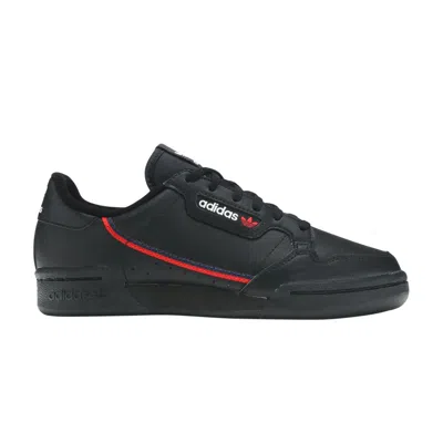 Pre-owned Adidas Originals Adidas Continental 80 J 'black Scarlet' | Kid's Size 7