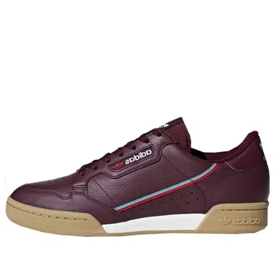Adidas Originals Adidas Continental 80 'maroon' In Burgundy