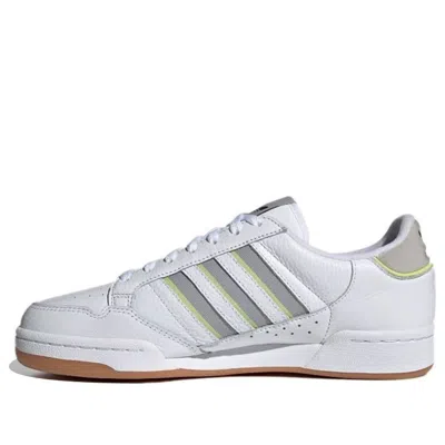 Adidas Originals Adidas Continental 80 Stripes 'silver Grey' In White