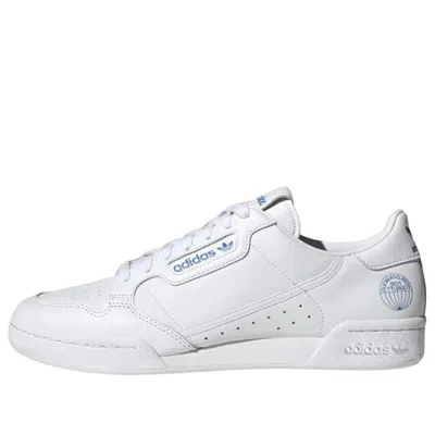 Adidas Originals Adidas Continental 80 'world Famous For Quality' In White