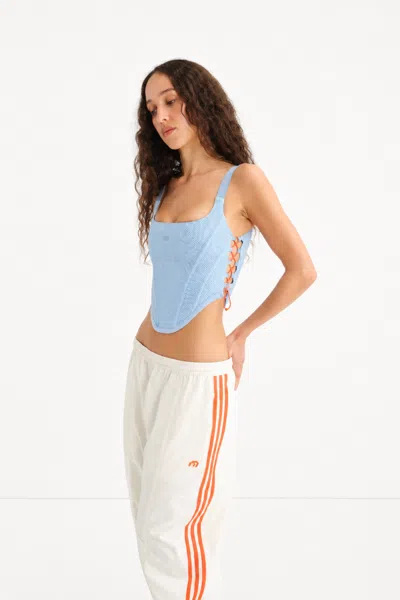 Adidas Originals Adidas Corset In Blue