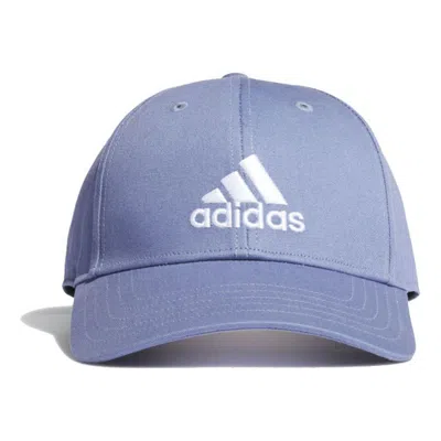 Adidas Originals Adidas Cotton Baseball Cap 'purple' In Blue