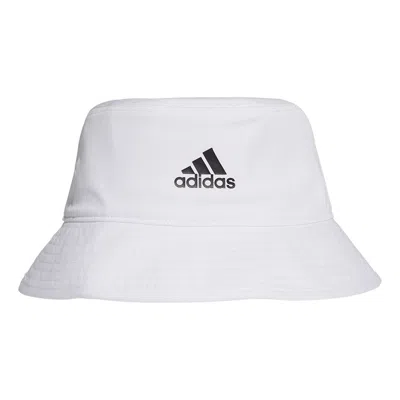 Adidas Originals Adidas Cotton Bucket Hat 'white' In Gray