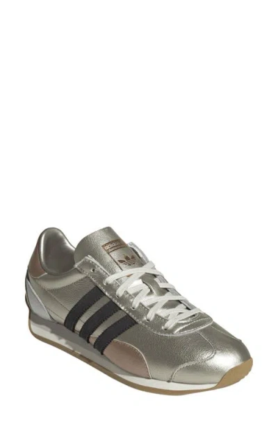 Adidas Originals Adidas Country Low Top Sneaker In Silver