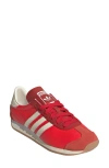Adidas Originals Adidas Country Low Top Sneaker In Red/cream White/scarlet