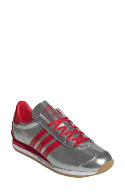 Adidas Originals Adidas Country Low Top Sneaker In Silver