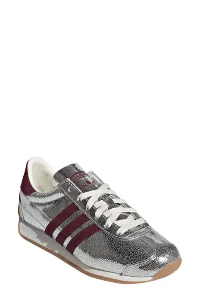 Adidas Originals Adidas Country Low Top Sneaker In Silver