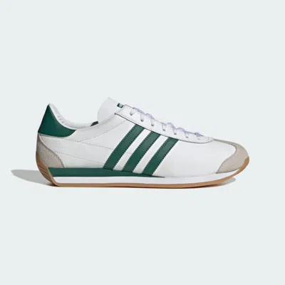 Adidas Originals Womens Adidas Country Og Brand-stamp Leather Low-top Trainers In Multi