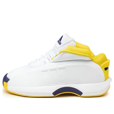 Adidas Originals Crazy 1 Low-top Sneakers In White/yellow