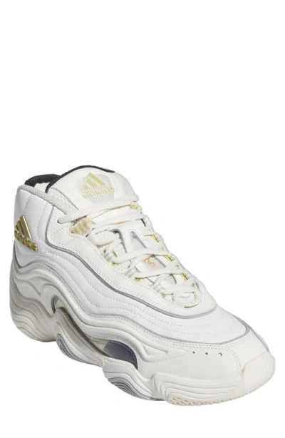 Adidas Originals Adidas Crazy 98 Lifestyle Basketball Sneaker In White/gold/off White