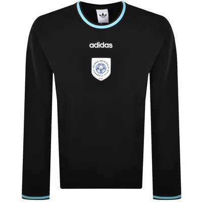 Adidas Originals Adidas Crew Neck Fussball Club Sweatshirt Black