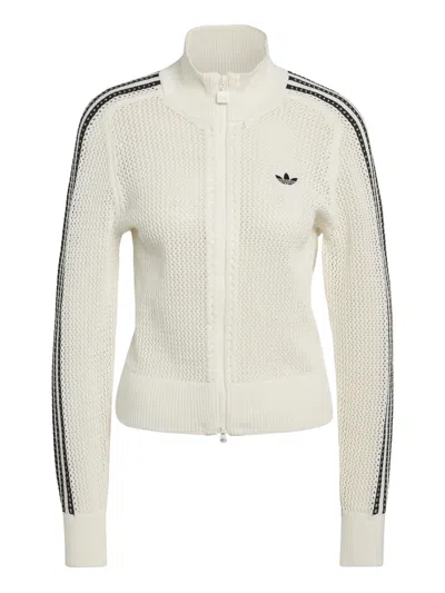 Adidas Originals Adidas Crochet Sweatshirt In Multi