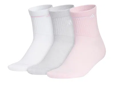 Adidas Originals Adidas Cushioned Sport 3.0 High Quarter Socks 3 Pack In Multi
