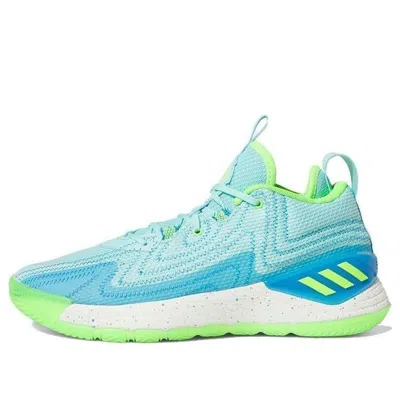Adidas Originals Adidas D Rose Son Of Chi 2 Shoes 'aqua Solar Green' In Multi