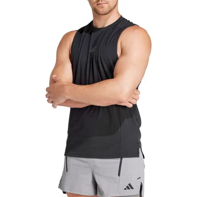 Adidas Originals Adidas D4t Aeroready Training Tank In Black