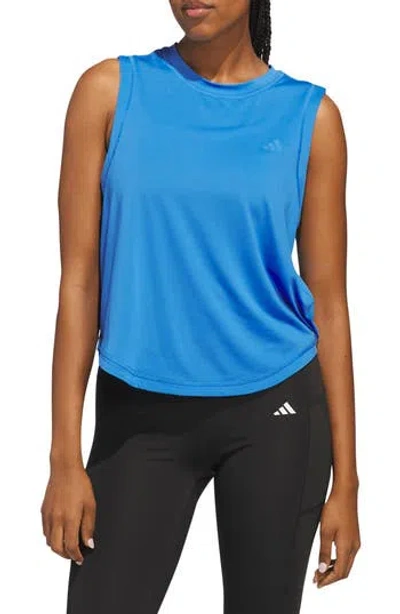 Adidas Originals Adidas D4t Everyday Performance Tank In Blue