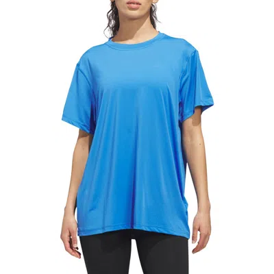 Adidas Originals Adidas D4t Performance T-shirt In Blue