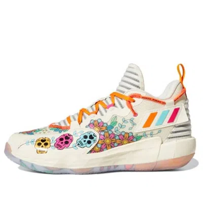 Adidas Originals Adidas Dame 7 Extply 'day Of The Dead' In Multi