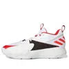 Adidas Originals Dame Certified Men's Basketball Shoe Cloud White/vivid Red/dash Grey In White