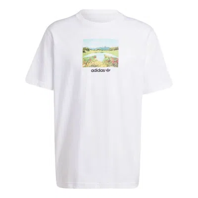 Adidas Originals Adidas Day Graphic T-shirt Asia Sizing 'white'