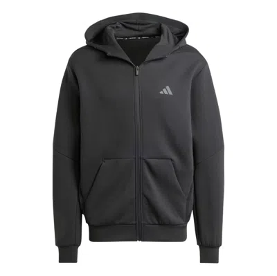 Adidas Originals Adidas Designed For Training Full-zip Track Jacket 'black'