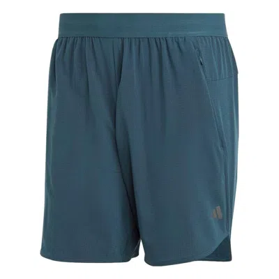 Adidas Originals Adidas Designed For Training Hiit Training Shorts 'arctic Night' In Blue