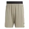 Adidas Originals Adidas Designed For Training Hiit Training Shorts 'silver Pebble' In Gray