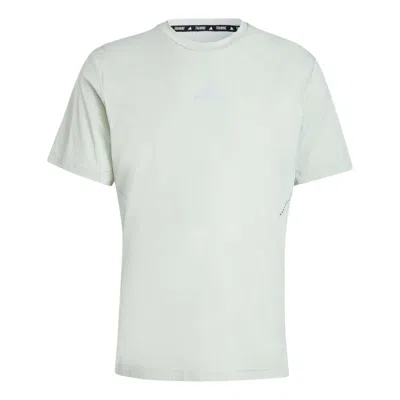 Adidas Originals Adidas Designed For Training Hiit Workout Heat.rdy T-shirt Asia Sizing 'green'