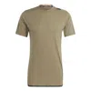 Adidas Originals Adidas Designed For Training Pro Series Strength T-shirts 'olive Green'