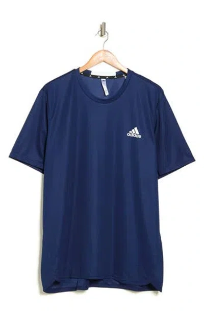 Adidas Originals Adidas Designed4movement T-shirt In Dark Blue/white