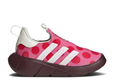 Adidas Originals Babies' Adidas Disney X Adidas Monofit Slip-on I 'minnie Mouse - Polka Dots' In Pink