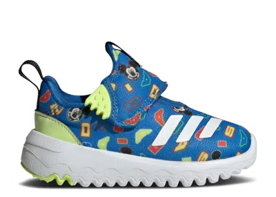 Adidas Originals Babies' Adidas Disney X Adidas Suru365 Slip-on I 'allover Mickey Mouse Print - Blue'