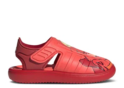 Adidas Originals Adidas Disney X Adidas Water Sandal C 'sebastian' In Red