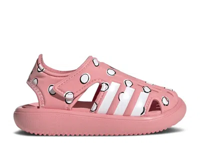 Adidas Originals Babies' Adidas Disney X Adidas Water Sandal I 'minnie Mouse' In Pink