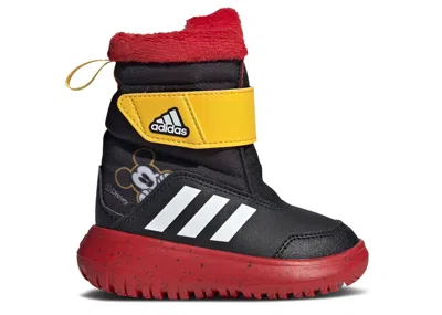 Adidas Originals Babies' Adidas Disney X Adidas Winterplay Boot I 'mickey Mouse' In Black
