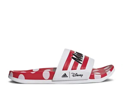 Adidas Originals Adidas Disney X Adidas Wmns Adilette Comfort Slide 'minnie Mouse' In White