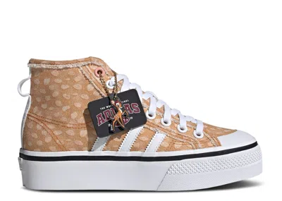 Adidas Originals Adidas Disney X Adidas Wmns Nizza Platform Mid 'bambi' In Brown