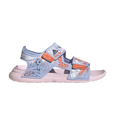 Pre-owned Adidas Originals Adidas Disney X Altaswim Sandal J 'moana' | Blue | Kid's Size 13.5