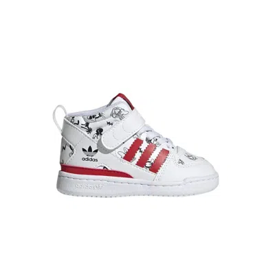 Pre-owned Adidas Originals Adidas Disney X Forum 360 Mid I 'mickey And Friends' | White | Infant Size 8.5