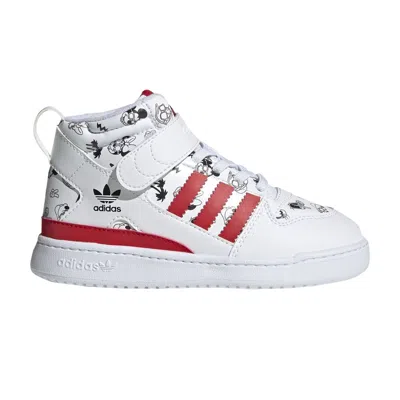 Pre-owned Adidas Originals Adidas Disney X Forum 360 Mid J 'mickey And Friends' | Red | Kid's Size 3